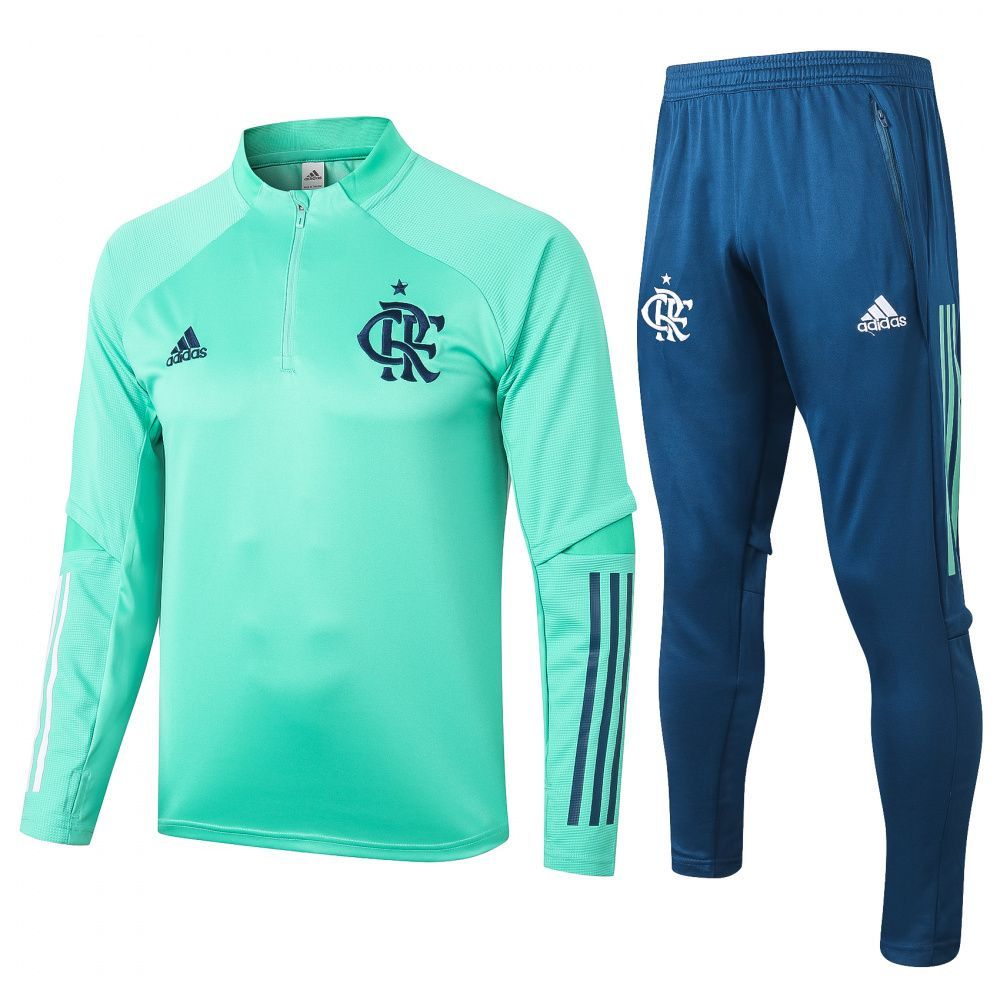 Conjunto de Frio meio zíper Flamengo V - Adidas