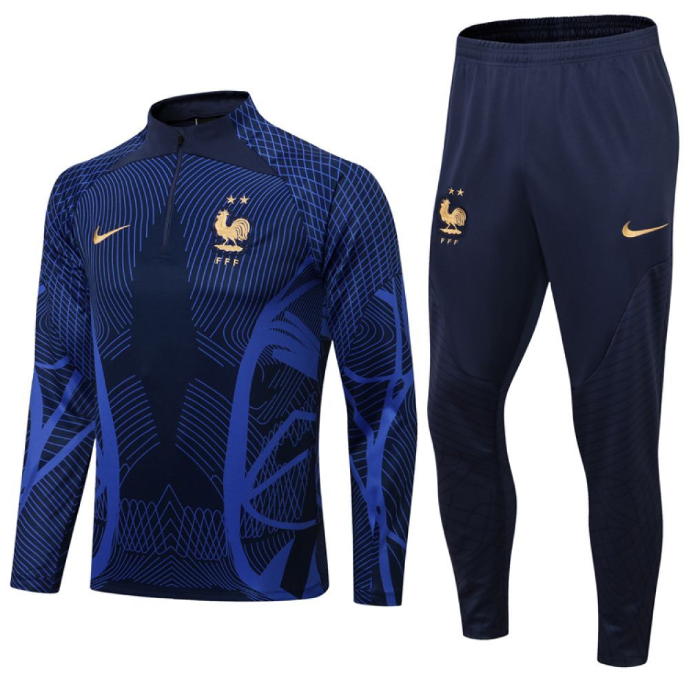Conjunto de Frio meio zíper França III - Nike
