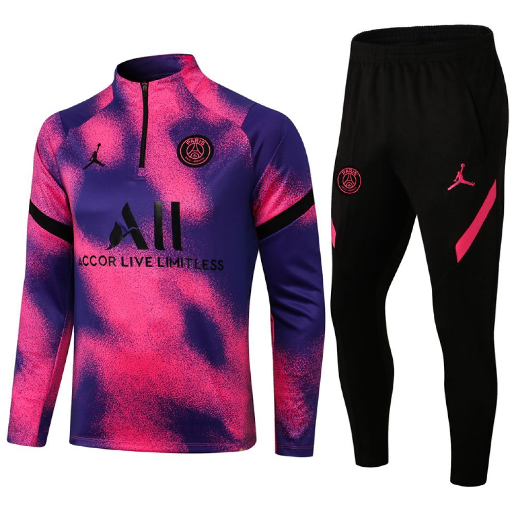 Conjunto de Frio meio zíper PSG X - Nike