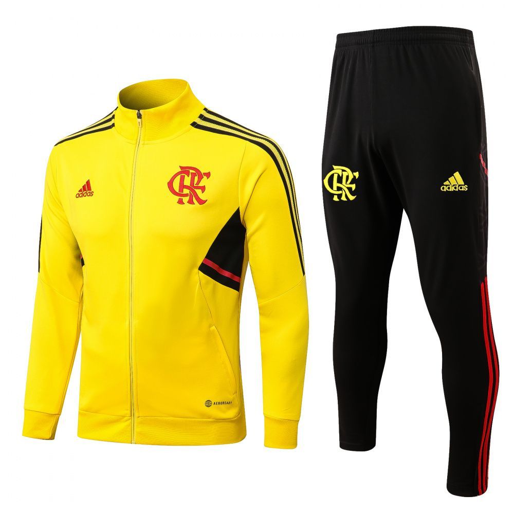 Conjunto de Frio zíper completo Flamengo V - Adidas