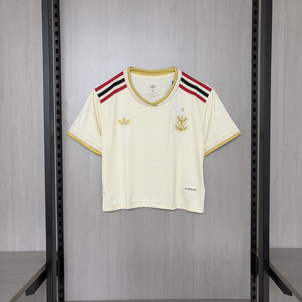 Cropped Feminina Flamengo III - Adidas 25/26