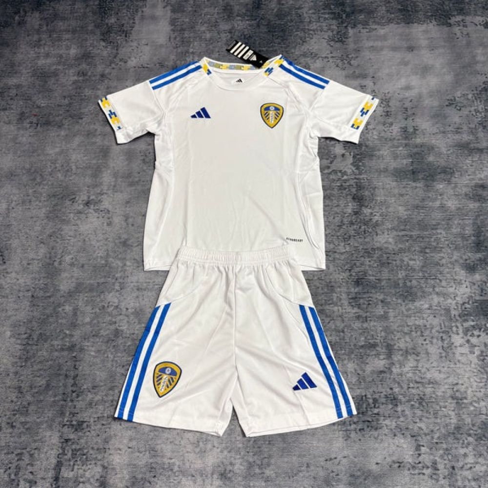 Kit Infantil Leeds United I - Adidas 25/26