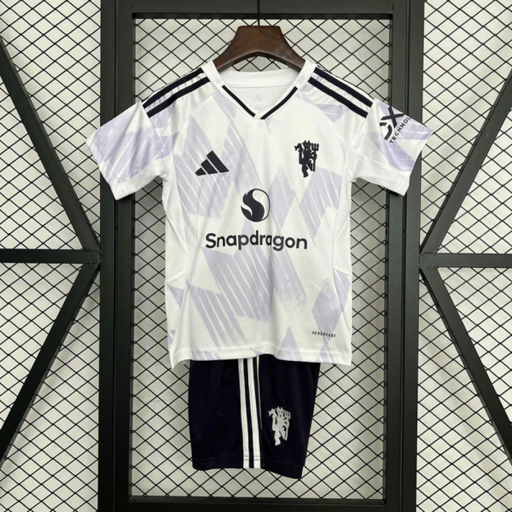 Kit Infantil Manchester United II - Adidas 25/26