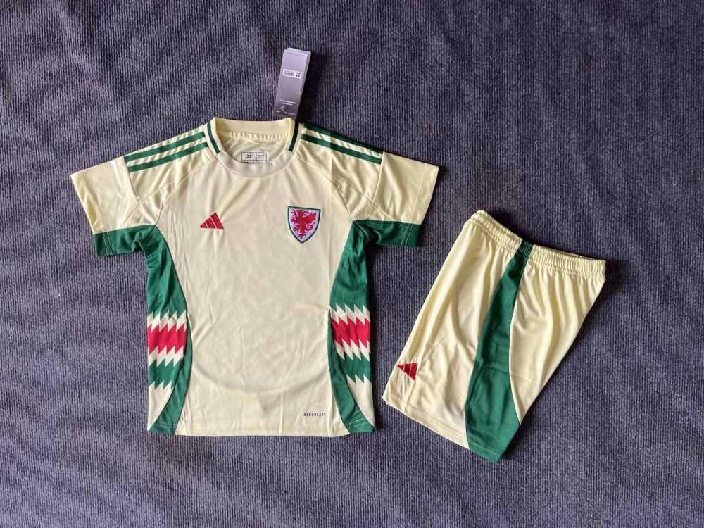 Kit Infantil Pais de Gales II - Adidas 2024
