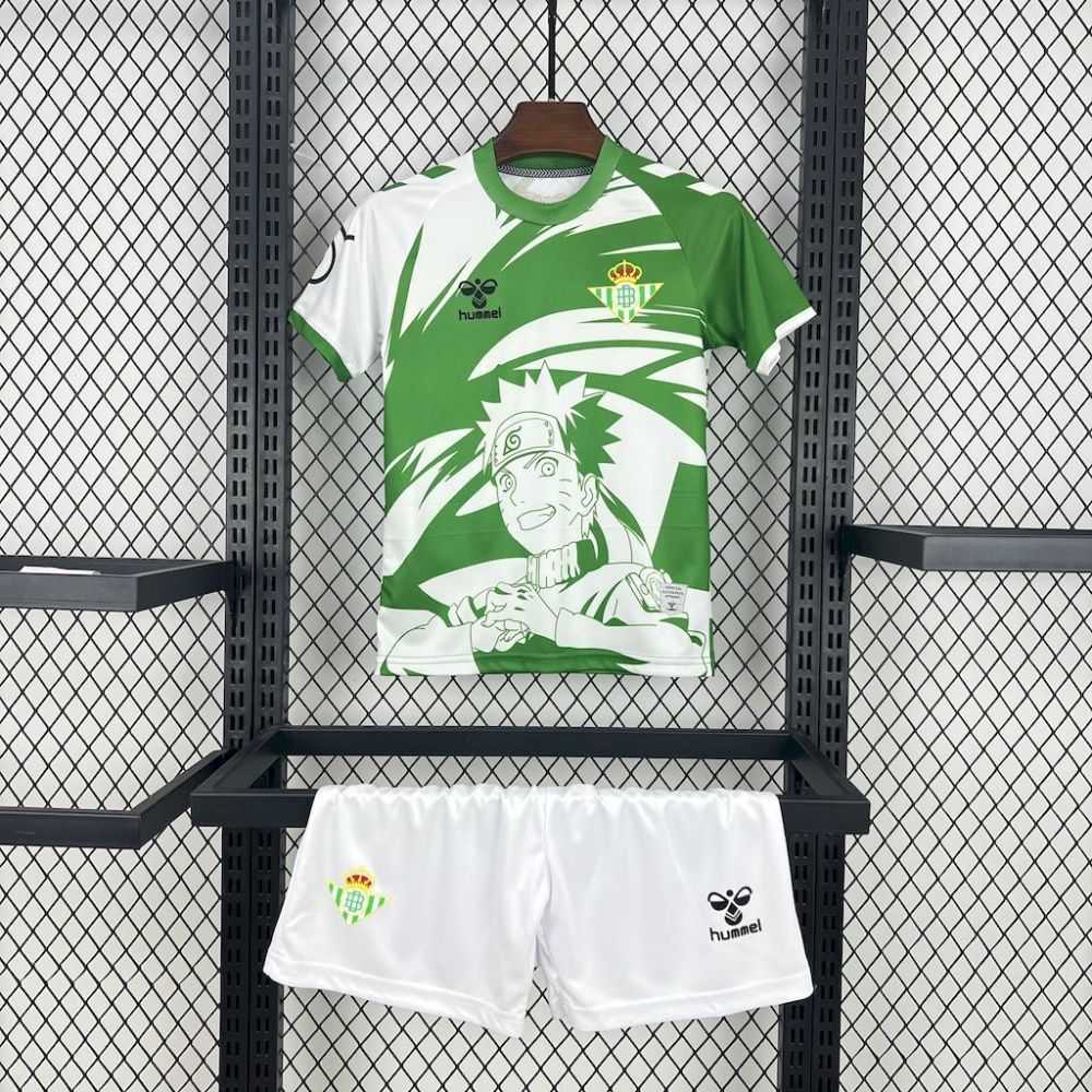 Kit Infantil Real Betis Naruto - Hummel 25/26