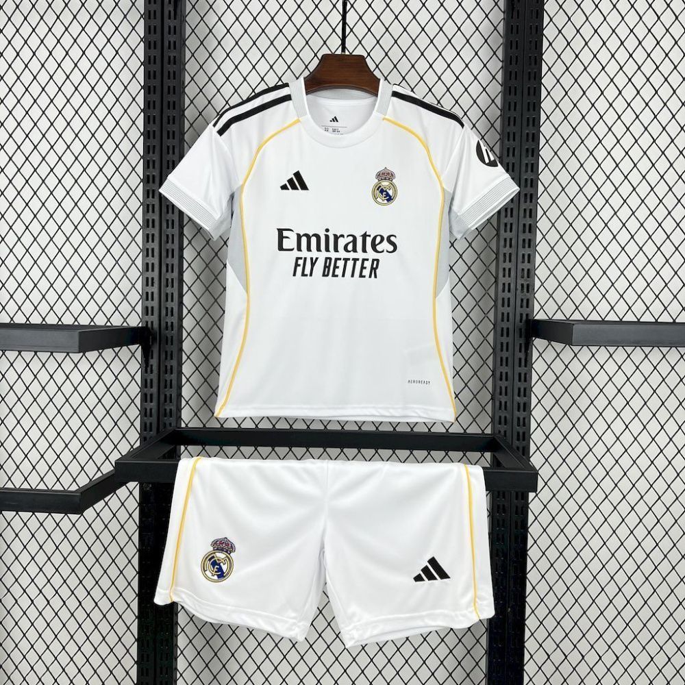 Kit Infantil Real Madrid I - Adidas 25/26