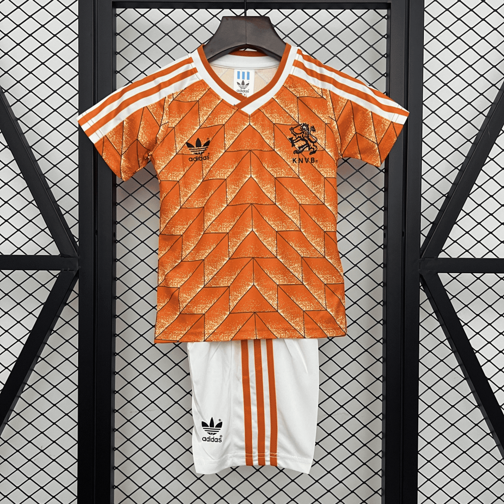 Kit Infantil Retrô Holanda I - Adidas 1988