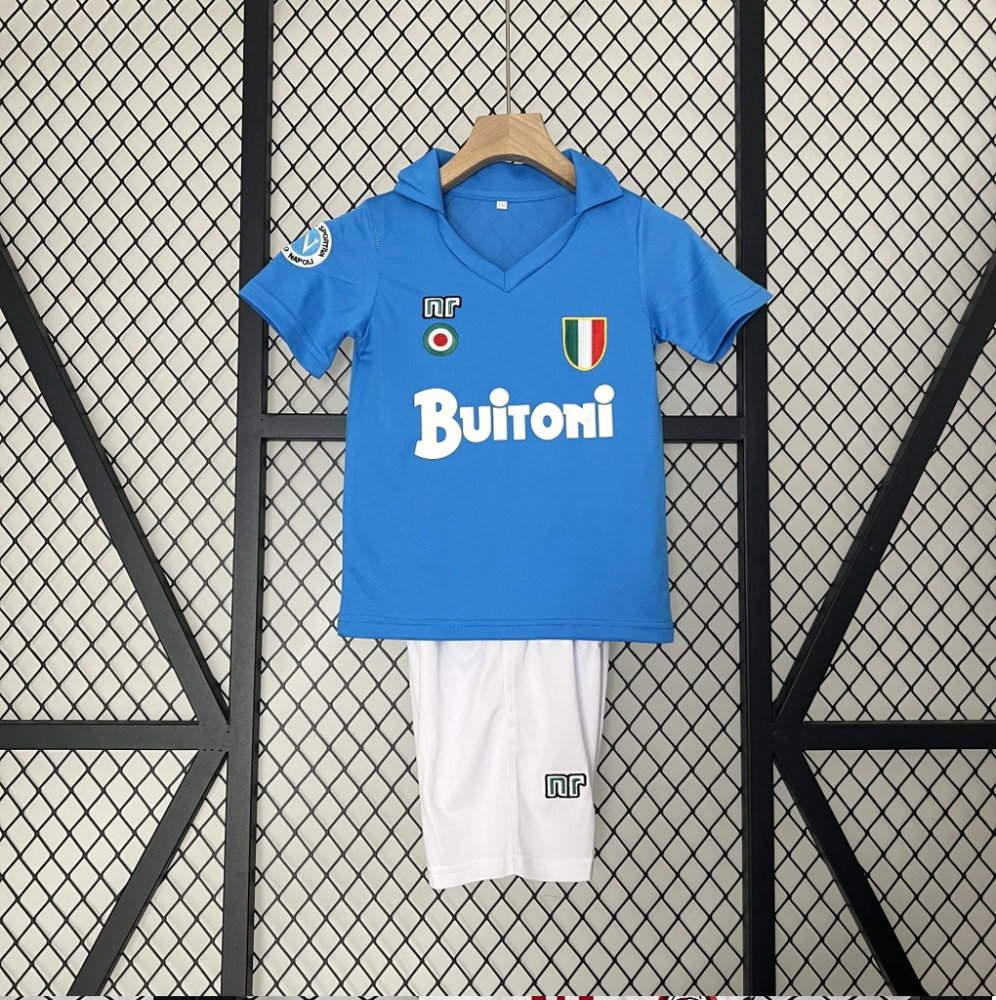 Kit Infantil Retrô Napoli I - Enerre 87/88