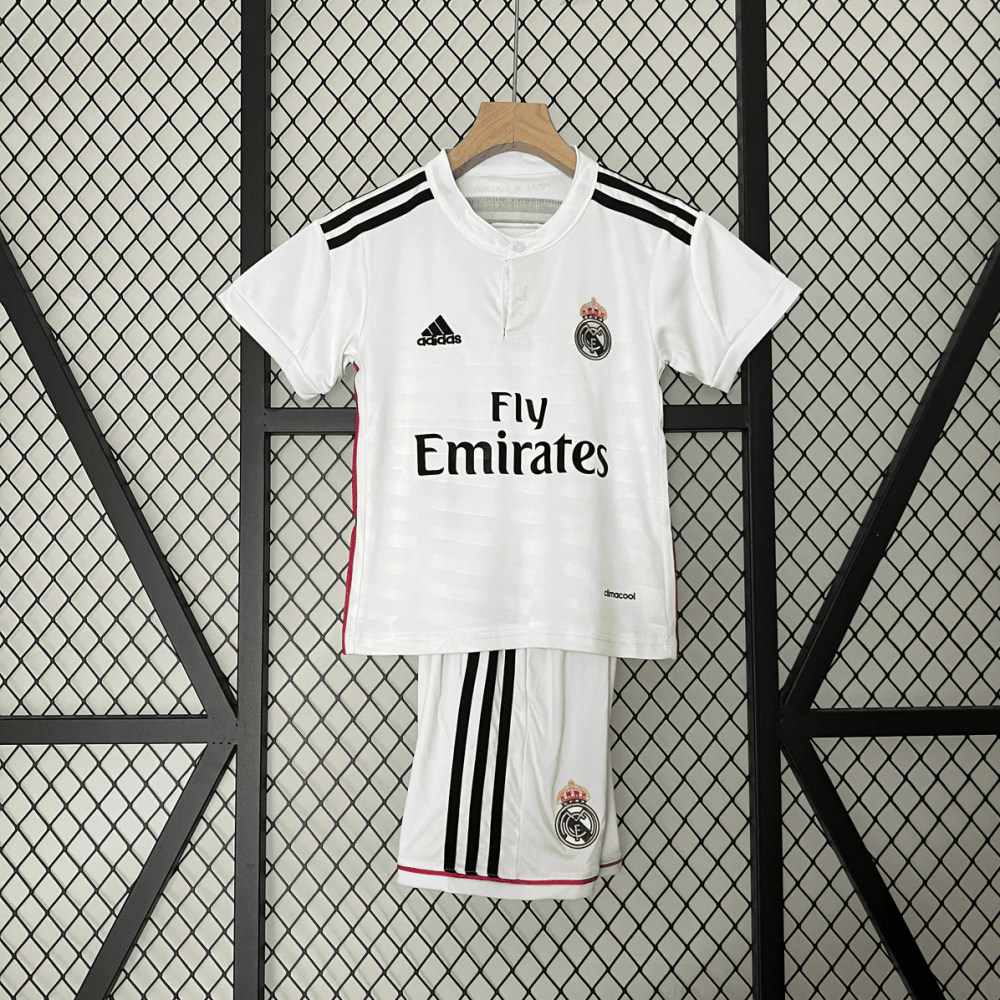 Kit Infantil Retrô Real Madrid I - Adidas 14/15