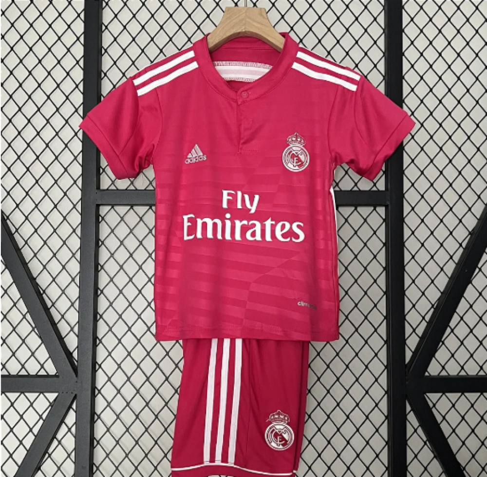 Kit Infantil Retrô Real Madrid II - Adidas 14/15