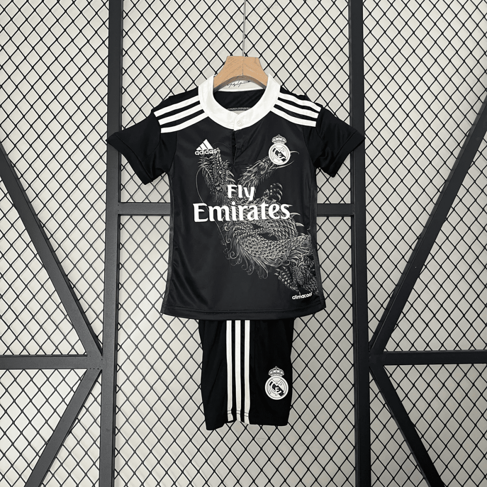 Kit Infantil Retrô Real Madrid III - Adidas 14/15