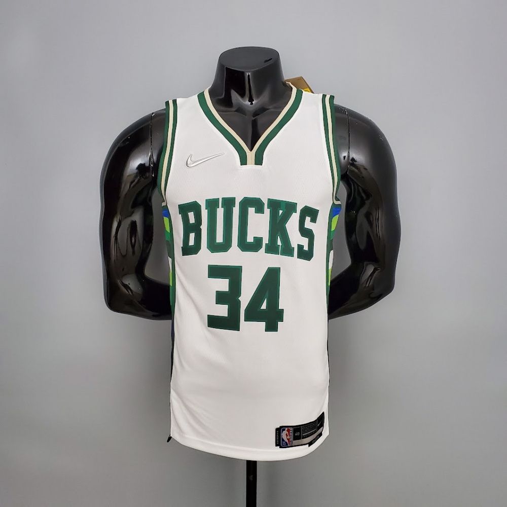Regata Swingman Milwaukee Bucks City Edition 21/22 - Giannis Antetokounmpo #3