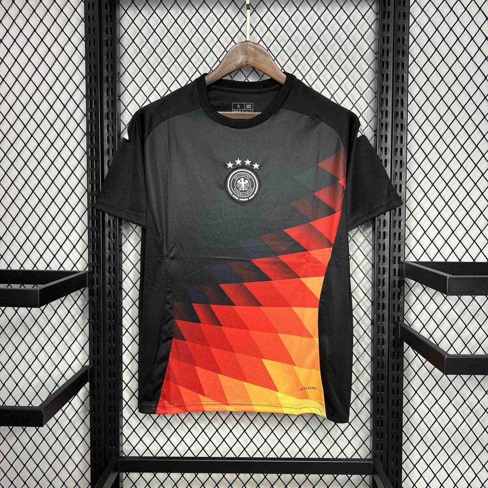 Camisa Masculina Alemanha Pré-Jogo - Adidas 2024