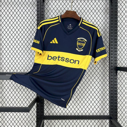 Camisa Masculina Boca Juniors I - Adidas 25/26