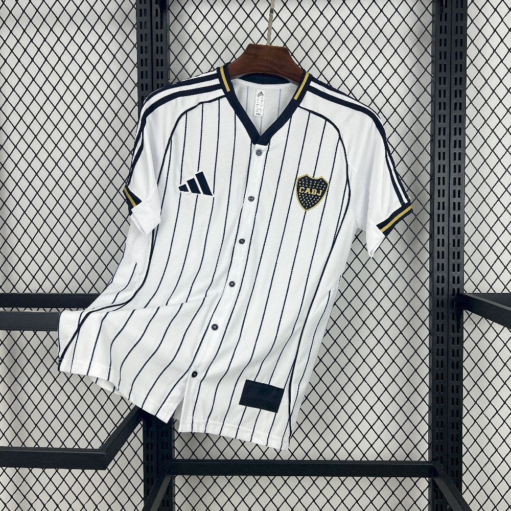 Camisa Masculina Boca Juniors US Pack Baseball - Adidas 25/26