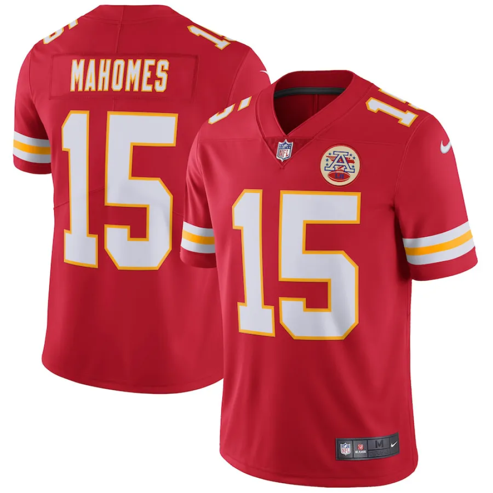 Camisa FUSE Limited Kansas City Chiefs Vermelha - Patrick Mahomes #15