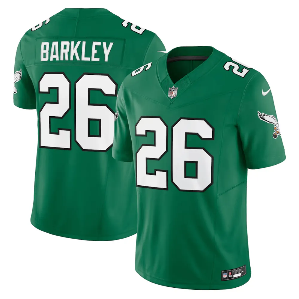 Camisa FUSE Limited Philadelphia Eagles Verde Alternativo - Saquon Barkley #26