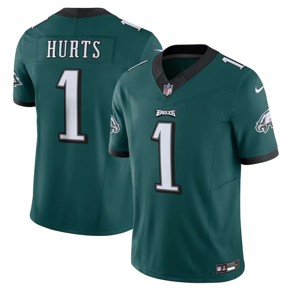 Camisa FUSE Limited Philadelphia Eagles Verde - Jalen Hurts #1