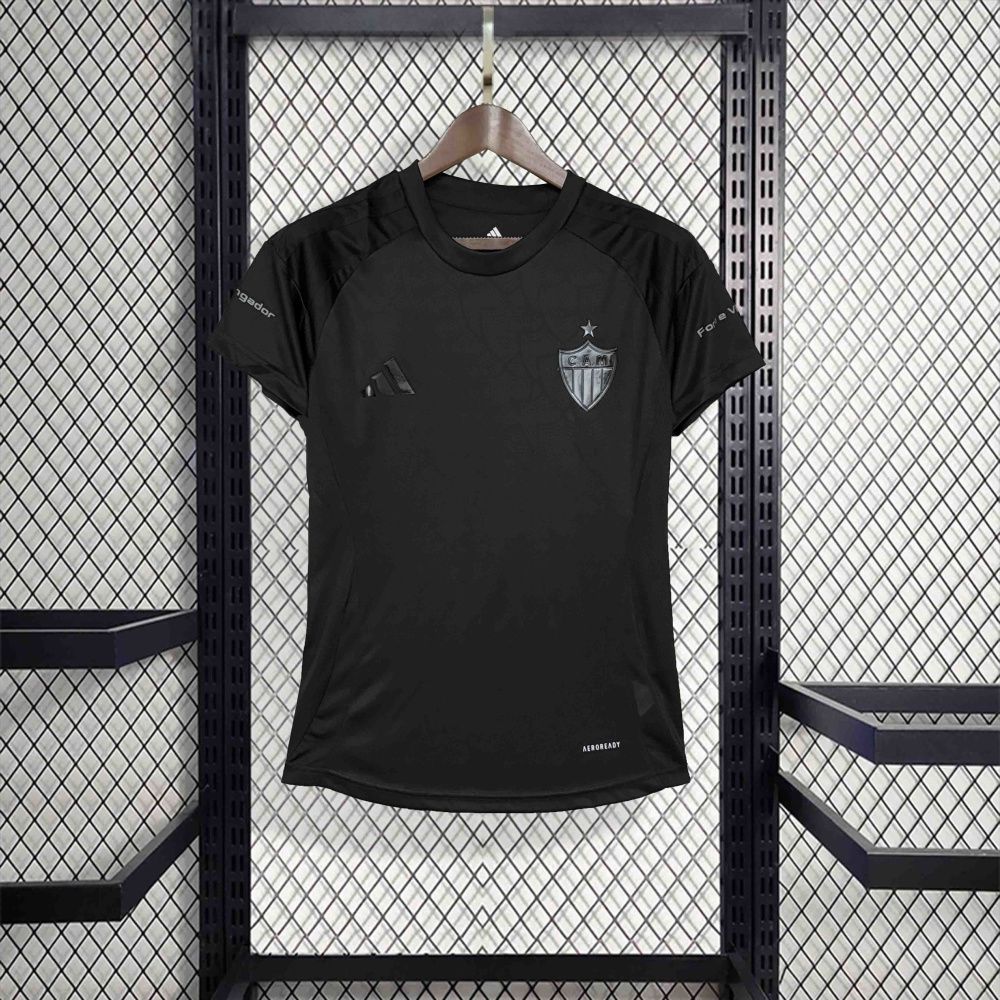 Camisa Feminina Atlético MG All Black - Adidas 25/26