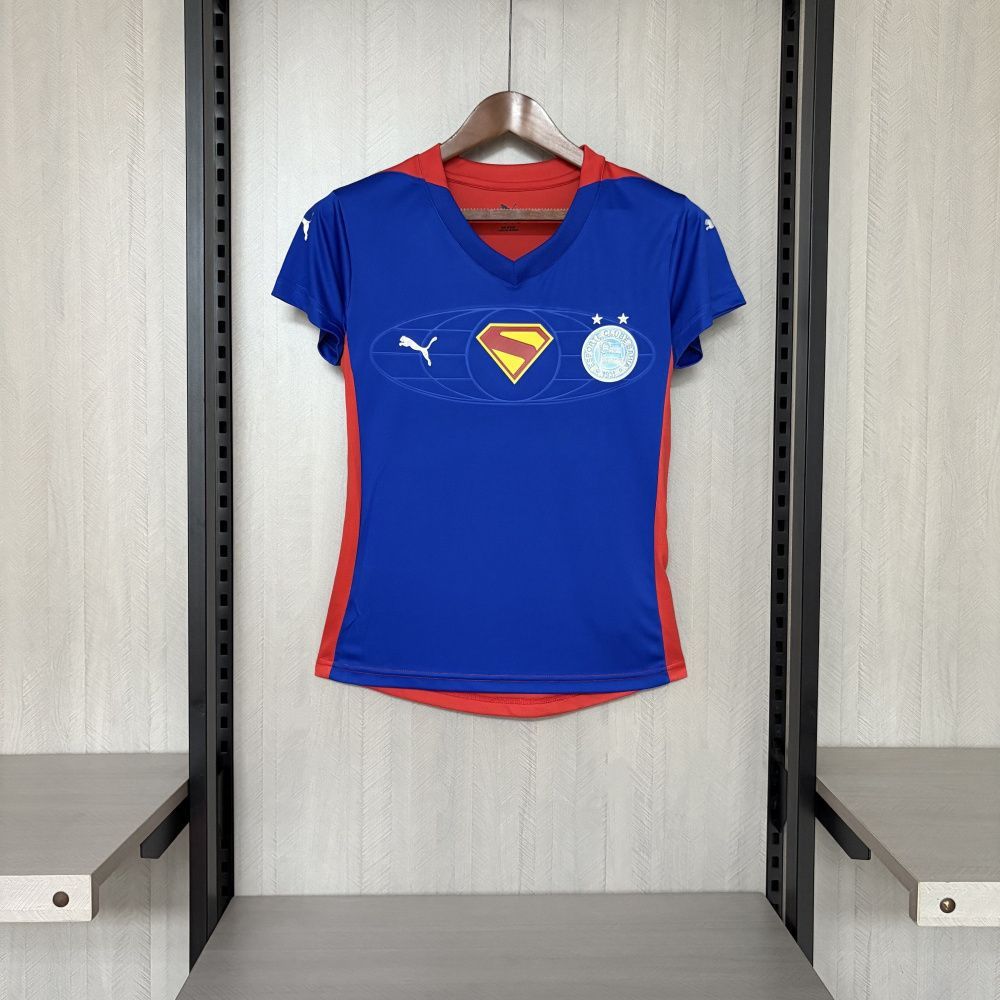 Camisa Feminina Bahia Collab Superman - Puma 25/26