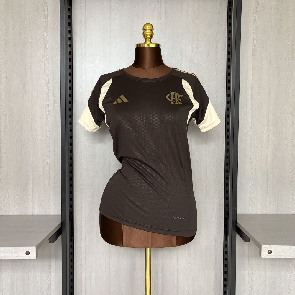 Camisa Feminina Flamengo Treino I - Adidas 26/27