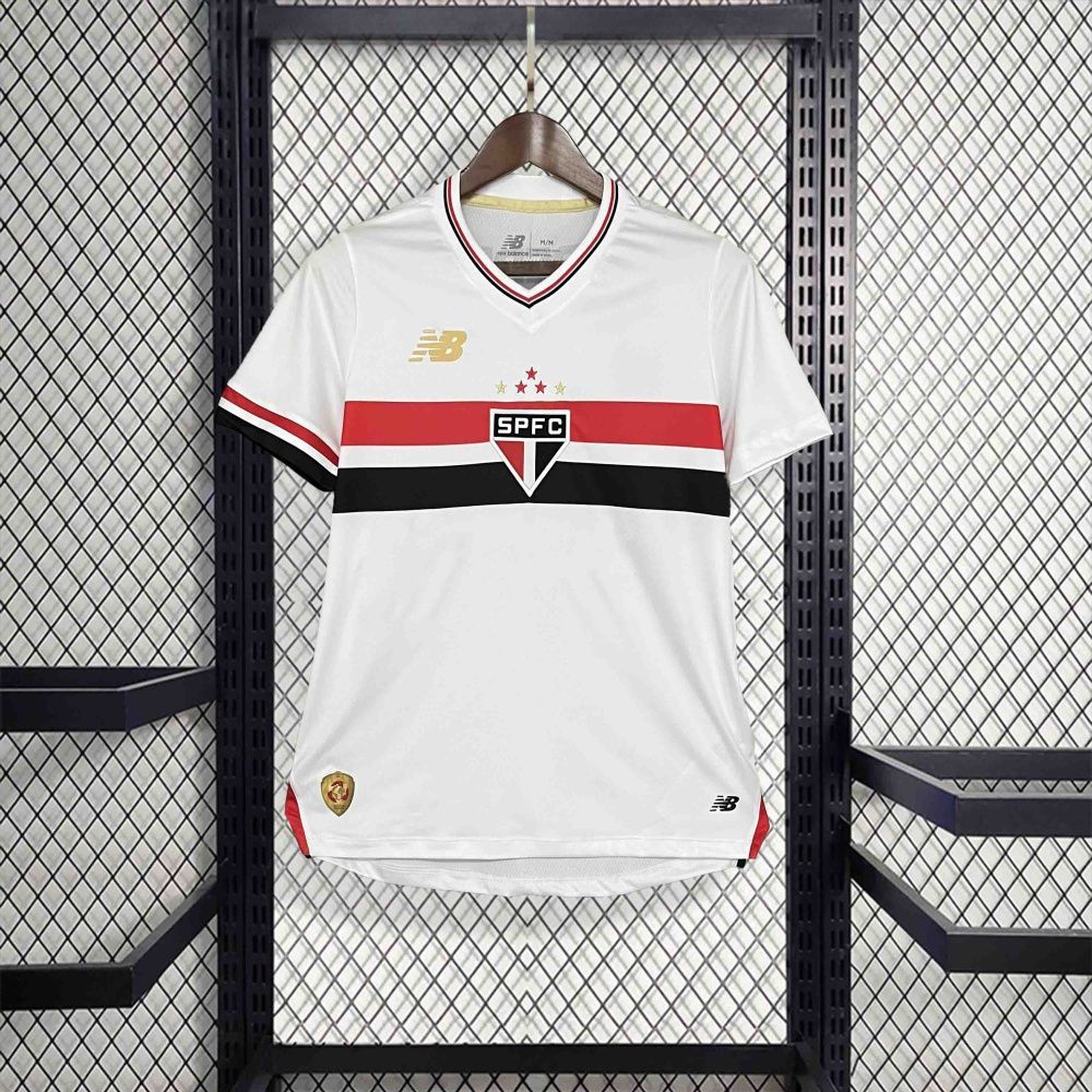 Camisa Feminina São Paulo I - New Balance 25/26