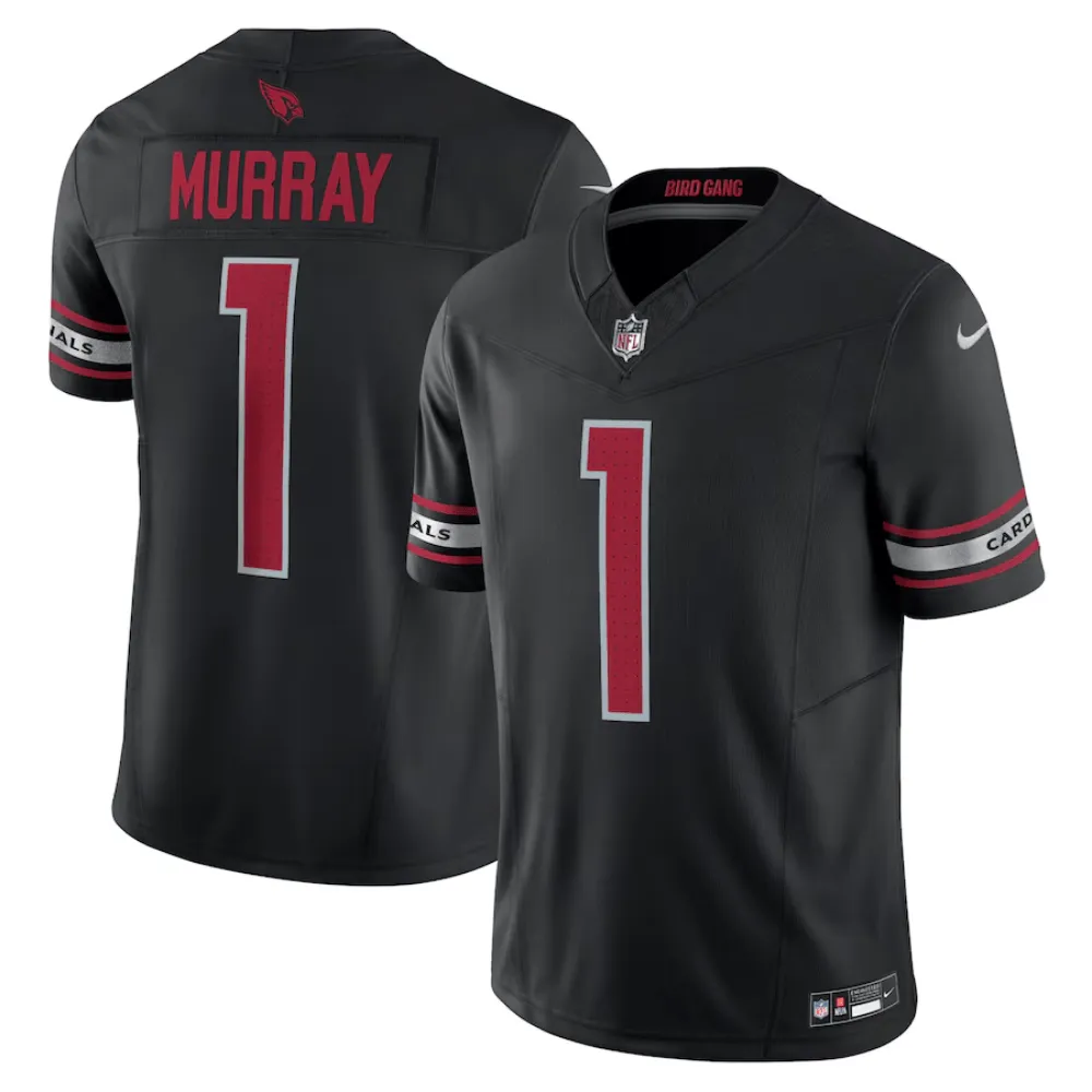 Camisa FUSE Limited Arizona Cardinals Preta Alternativa - Kyler Murray #1