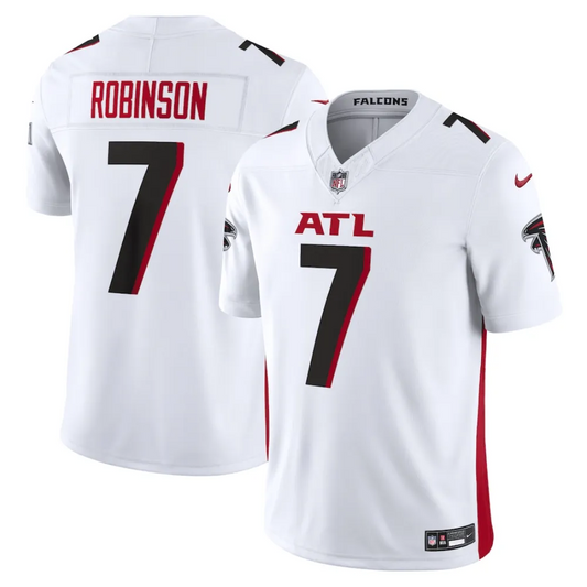 Camisa FUSE Limited Atlanta Falcons Branca - Bijan Robinson #7
