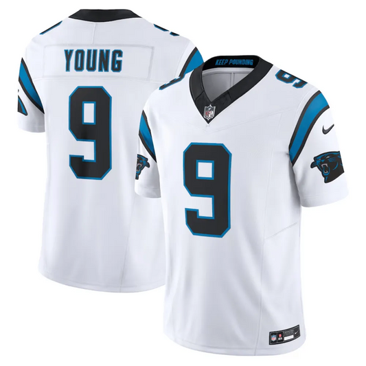 Camisa FUSE Limited Carolina Panthers Branca - Bryce Young #9