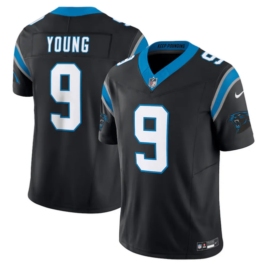 Camisa FUSE Limited Carolina Panthers Preta - Bryce Young #9
