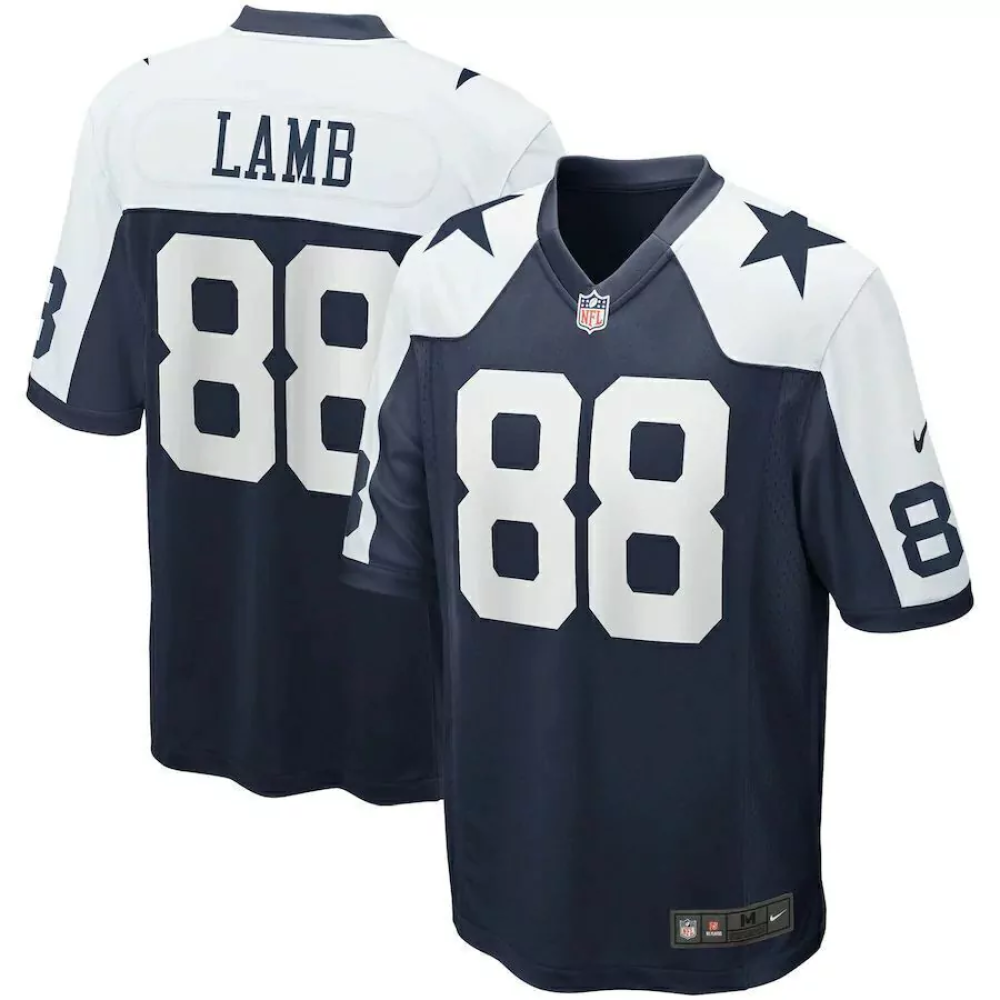 Camisa FUSE Limited Dallas Cowboys Azul Alternativa - CeeDee Lamb #88