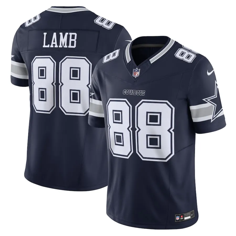 Camisa FUSE Limited Dallas Cowboys Azul - CeeDee Lamb #88