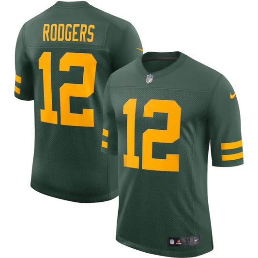 Camisa FUSE Limited Green Bay Packers Verde Alternativo - Aaron Rodgers #12