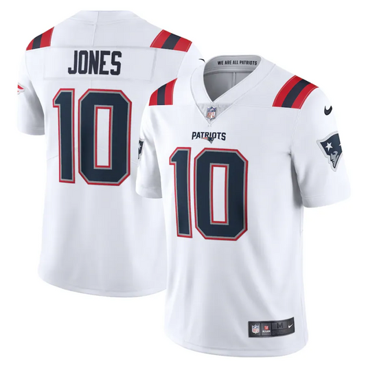 Camisa FUSE Limited New England Patriots Branca - Mac Jones #10