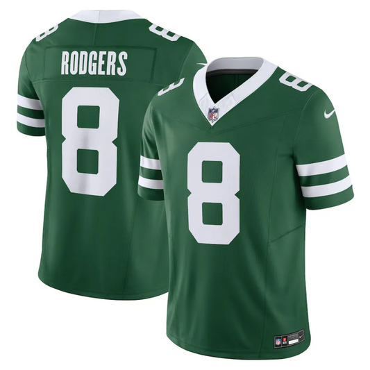 Camisa FUSE Limited New York Jets Verde - Aaron Rodgers #8