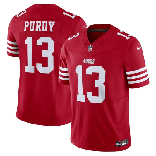 Camisa FUSE Limited San Francisco 49ers Vermelha - Brock Purdy #13