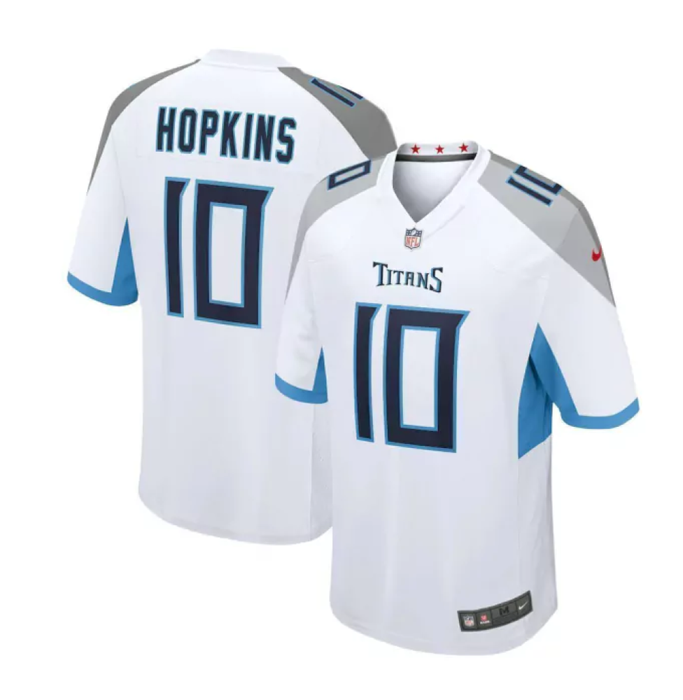 Camisa FUSE Limited Tennessee Titans Branca - DeAndre Hopkins #10