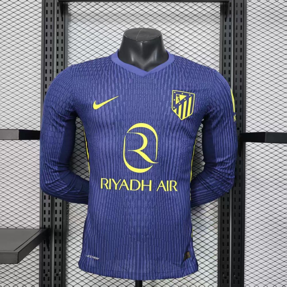 Camisa Jogador Manga Longa Atlético de Madrid II - Nike 25/26