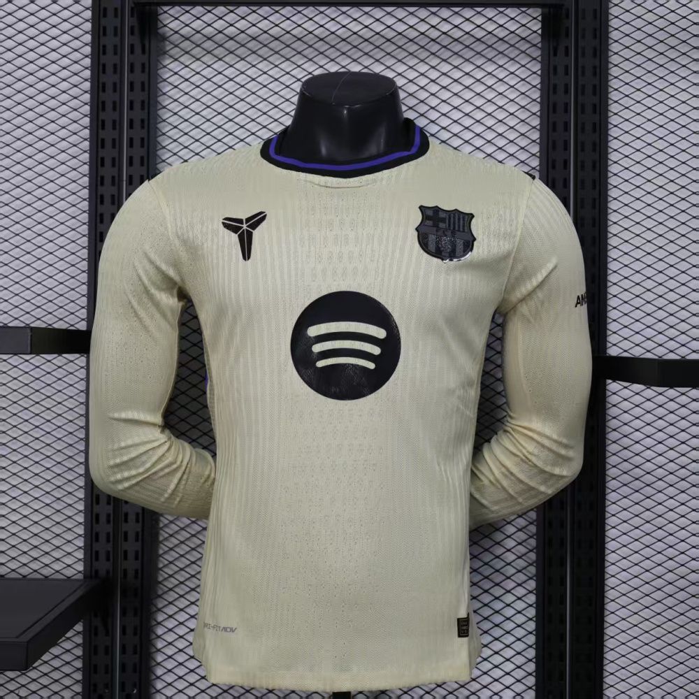 Camisa Jogador Manga Longa Barcelona II - Nike 25/26