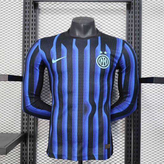 Camisa Jogador Manga Longa Inter de Milão I - Nike 25/26