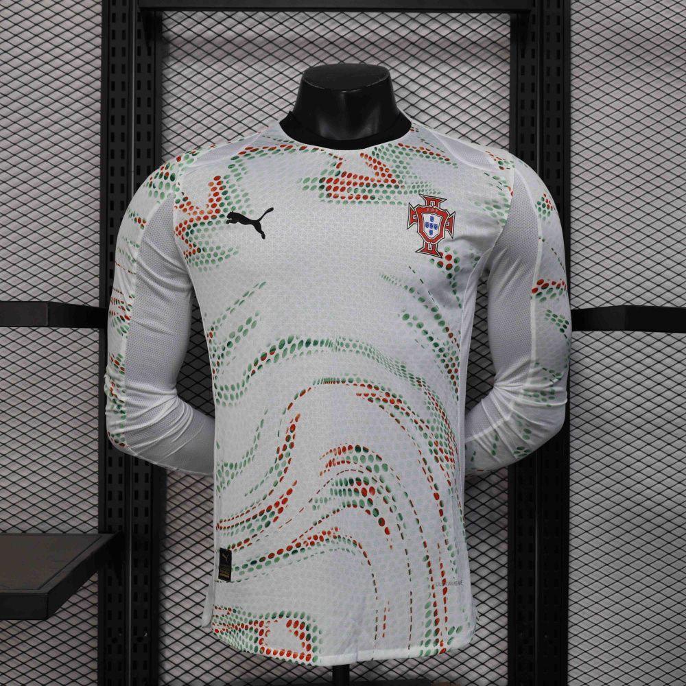 Camisa Jogador Manga Longa Portugal II - Puma 2025