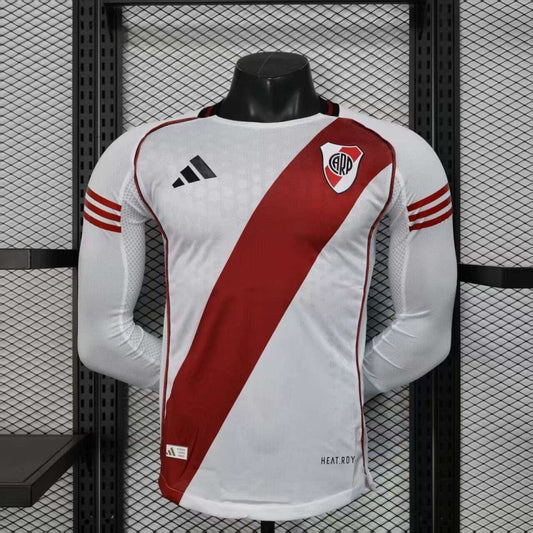 Camisa Jogador Manga Longa River Plate I - Adidas 25/26