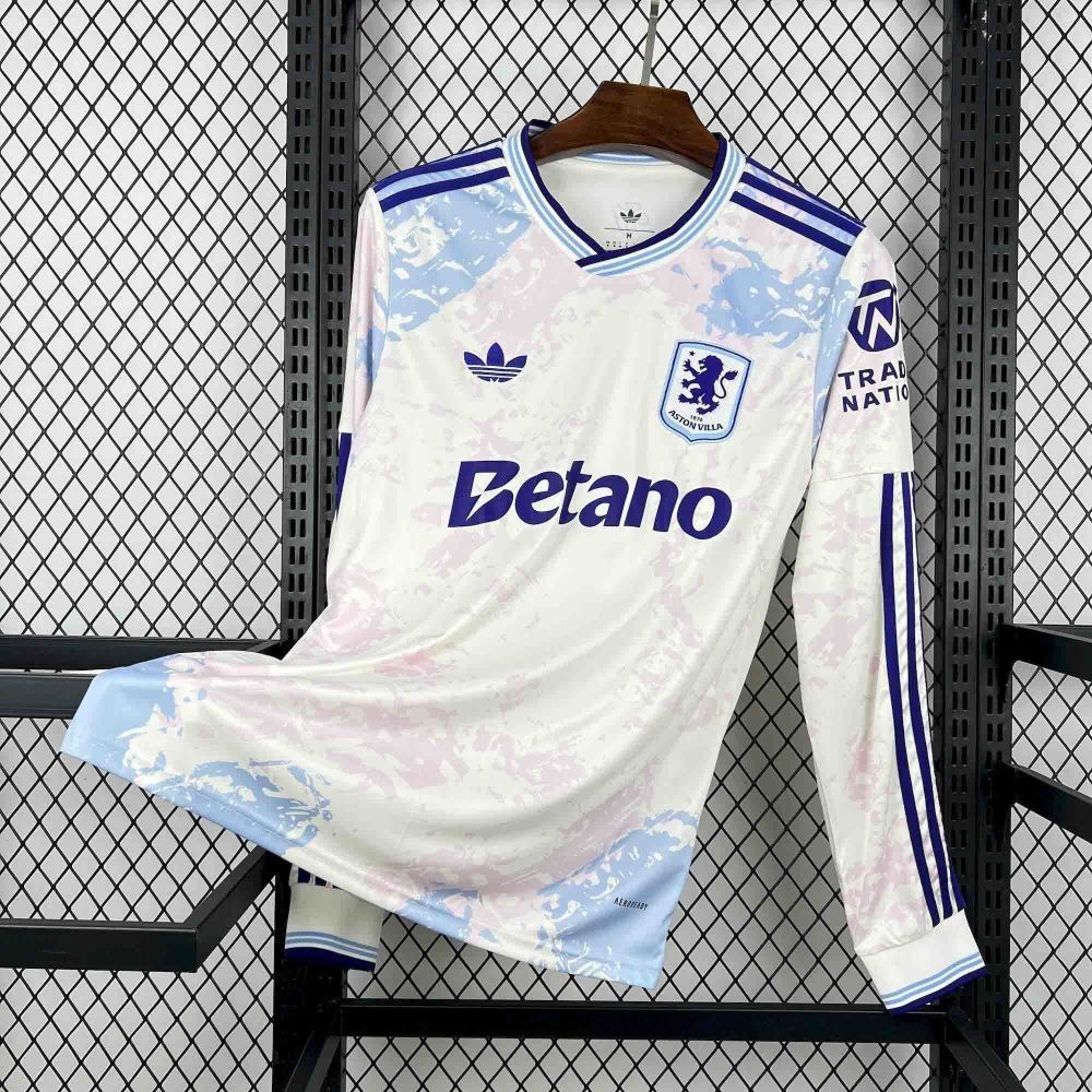 Camisa Manga Longa Aston Villa III - Adidas 25/26