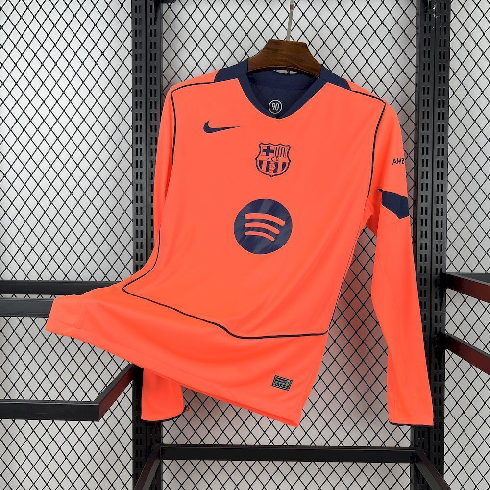 Camisa Manga Longa Barcelona III - Nike 25/26