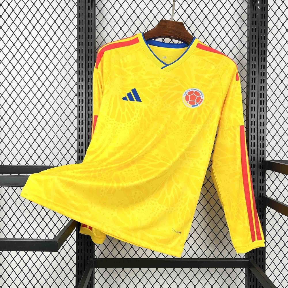 Camisa Manga Longa Colômbia I - Adidas 2026