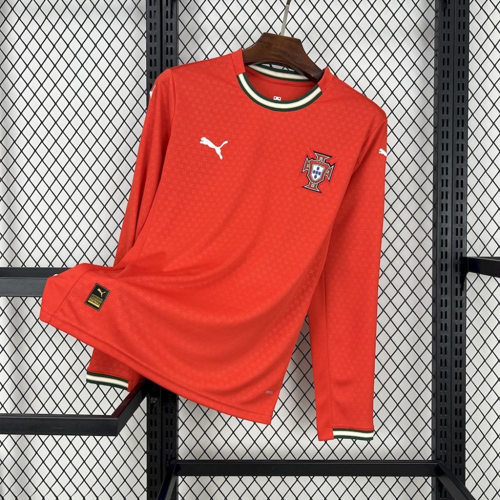 Camisa Manga Longa Portugal I - Puma 2025