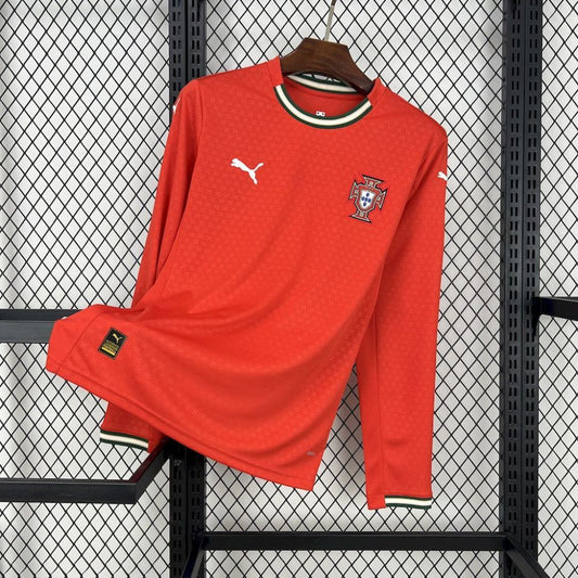 Camisa Manga Longa Portugal I - Puma 2025