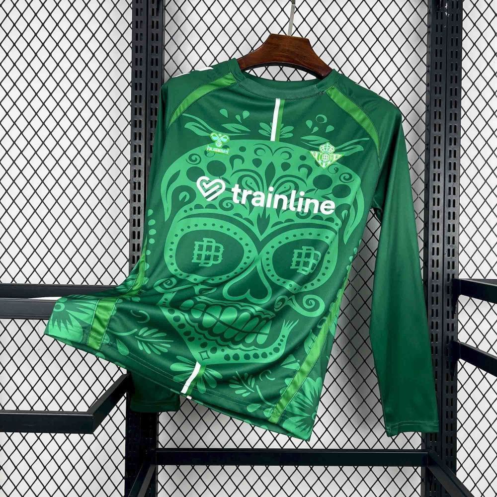 Camisa Manga Longa Real Betis Treino I - Hummel 25/26