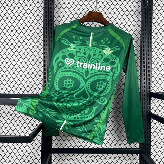 Camisa Manga Longa Real Betis Treino I - Hummel 25/26