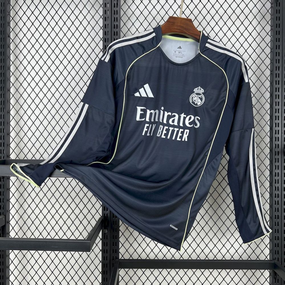 Camisa Manga Longa Real Madrid II - Adidas 25/26